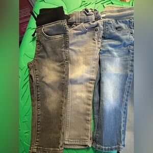 Kids Stretch Denim Jeans - Gray, Light Gray, Blue